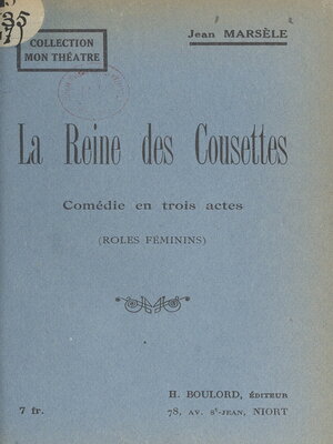 cover image of La reine des cousettes